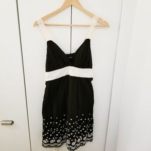 3/$45 | Seduction | Black White Beach Party Dress